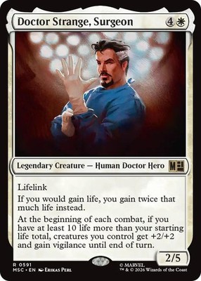 Doctor Strange, Surgeon | MSC | 591 | NM/Rare | 031-MSC-R
