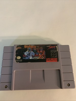 Clay Fighter (Super Nintendo SNES) Video Game Cartridge