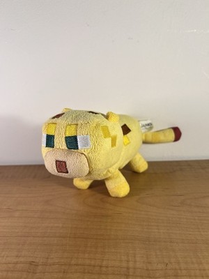Minecraft Ozelot Plüschtier Mojang 2014 gelbe Dschungel Katze Stofftier
