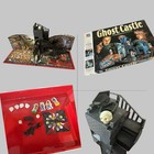 VINTAGE Ghost Castle Board Game MB Family Halloween Haunted House 1985