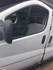 2014 VAUXHALL VIVARO MK1 NSF PASSENGER SIDE FRONT LEFT BARE DOOR WHITE