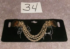 DELUXE SILVER & PEARL JACKET CLASP THIS WORKS GREAT AND ALSO LOOKS NEAT #BE 34