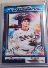 2025 Bowman Draft - Prized Prospects Eli Willits  (RC) Washington  National