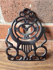 Antique Cast Iron Stand/TRIVET Art Deco