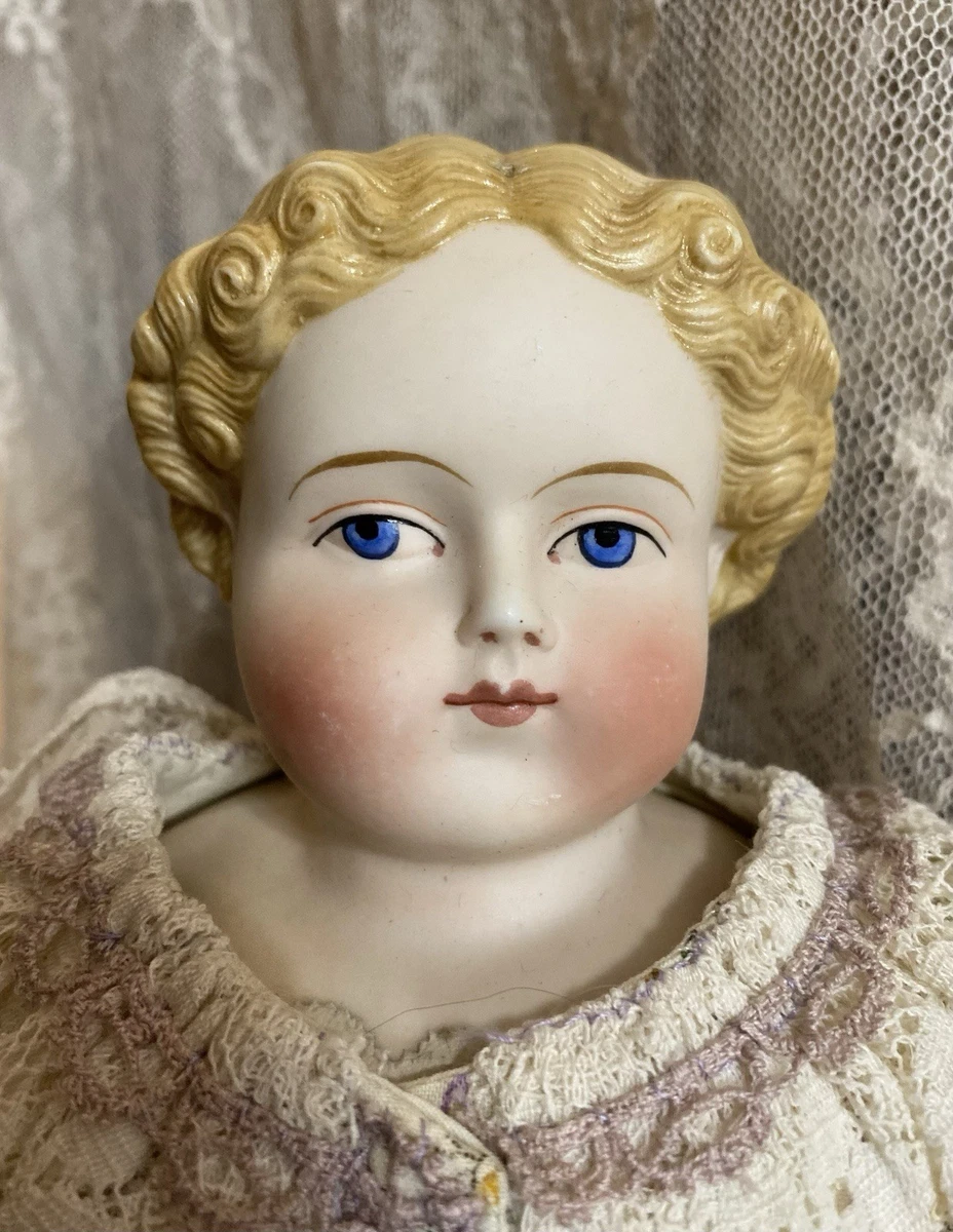 Poupée Ancienne Parian Doll China Head Bisque Mignonnette