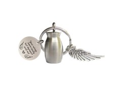 Small Cremation Urn Keychain Mini Memorial Ashes Holder Key Chain Ashes Keepsake