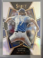 2022 Panini Select - Premier Level Jackson Kowar #108 Holo Silver Prizm (RC)