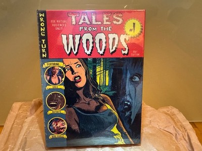 WRONG TURN Nameless 4K Blu-Ray Mediabook Comic Cover D NEU OVP OOP #082/ 333 Stk