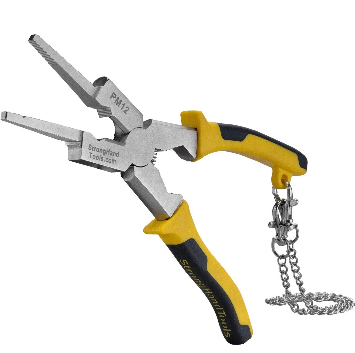 Strong Hand Tools PM12 Deluxe MIG Welding Plier, 8", Rounded & Flat Face Hammer