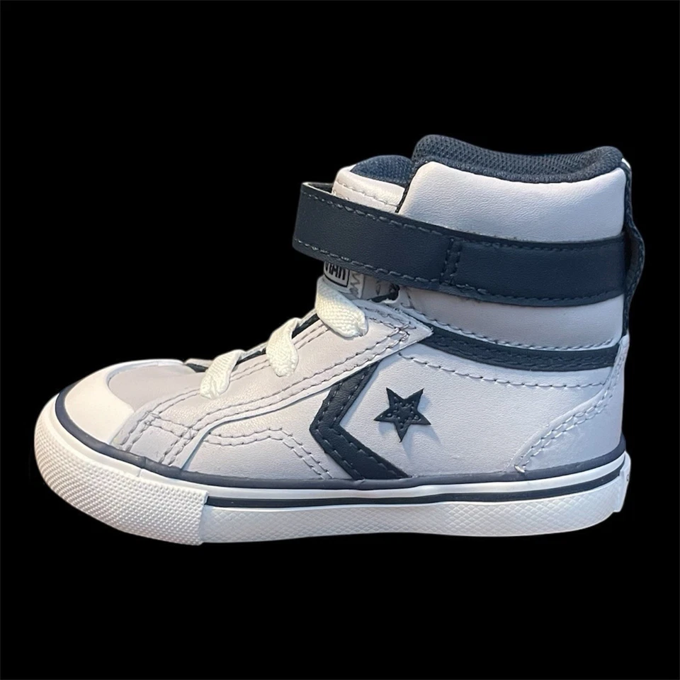 Converse Pro Blaze Correa Zapatos Hi Niños Infantes Talla 6 Ghost Town/Azul Marino/Blanco Nuevos Foto 4 de 4