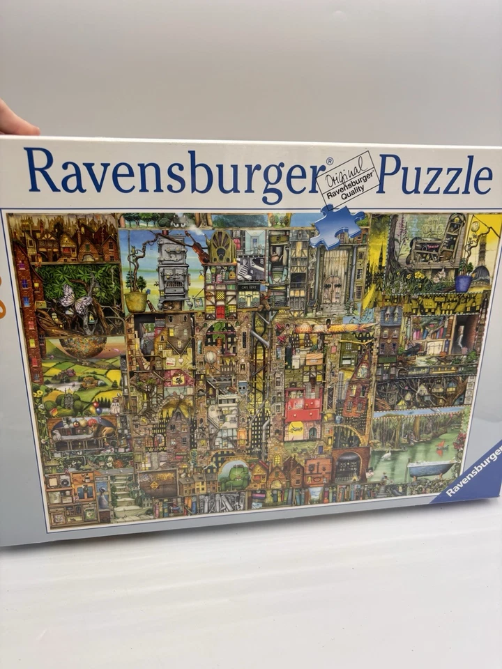 Ravensburger 17430  Jigsaw Puzzle COLIN THOMPSON - BIZARRE TOWN 5000 pcs NEW BOX - Image 2 of 4
