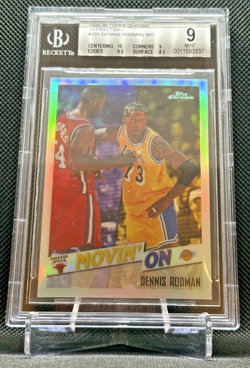 Dennis Rodman Basketball Chicago Bulls Sports Trading Cards