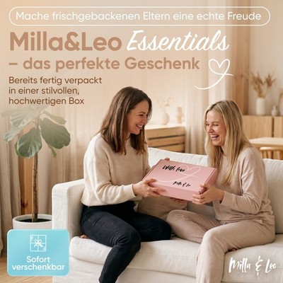 Baby Geschenkbox Geschenk zur Geburt Set Baby Body Gr. 74, Mulltuch, Armband