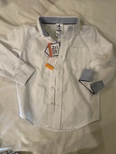 Gymboree Size 4 XS White uniform dress shirt NWT