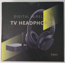 Digital Wireless TV Headphones - High-Quality Audio, Comfortable Fit, Long Range