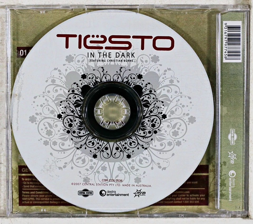DJ Tiësto - In The Dark (CD 2007) Foto 3 de 3