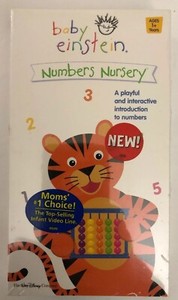 Baby Einstein Numbers Nursery Vhs Rare Vintage Collectible Ship N 24h Brand New Ebay