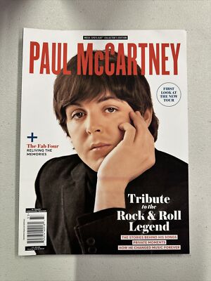 PAUL MCCARTNEY - Music Spotlight Collector s Edition THE BEATLES 2023 Magazine