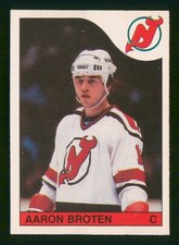AARON BROTEN 1985-86 O-PEE-CHEE 85-86 NO 249 NRMINT+            8889
