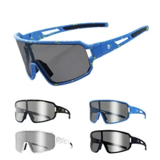 Polarized Cycling Sunglasses Mountain Bike Windproof Glasses BMX Bicycle Sports