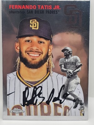 2023 Topps Chrome Platinum Anniversary #366 Fernando Tatis Jr Base 
