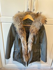 Woolrich Parka Chinchilla Pelz Daunen Fur