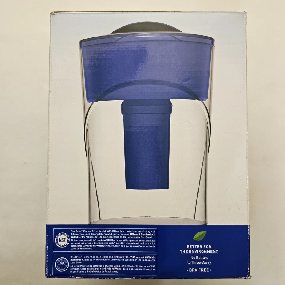 Limited Edition Color Mist Brita 6 Cup Pitcher w 1 Filter Drinking Better Water - Image 3 of 3