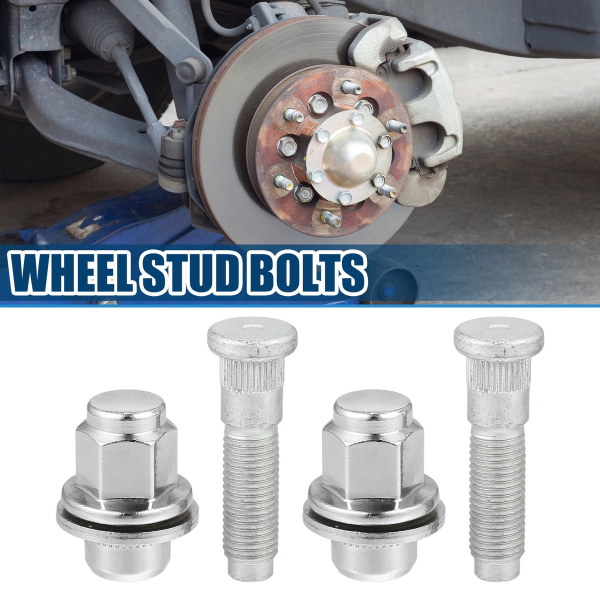 No.C2C35294010 M12-1.5 Wheel Stud Bolt Nuts for Jaguar F/S/X No.C2C35294010 M12-1.5 Wheel Stud Bolt Nuts for Jaguar F/S/X