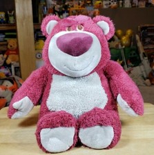 Disney Pixar Movie Toy Story 3 Lotso Huggin Bear Soft Plush 14" NICE