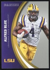 2015 Panini Collegiate LSU Alfred Blue Silver Parallel #45