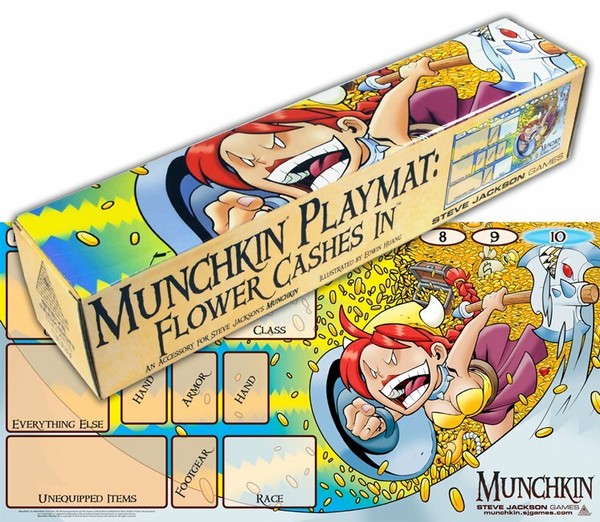 Munchkin Playmat Flower Cashes in by Steve Jackson Games SJG5597 for