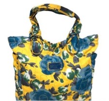 Marc by Marc Jacobs Workwear Yellow & Blue Floral Nylon Tote Bag, Shoulder Bag
