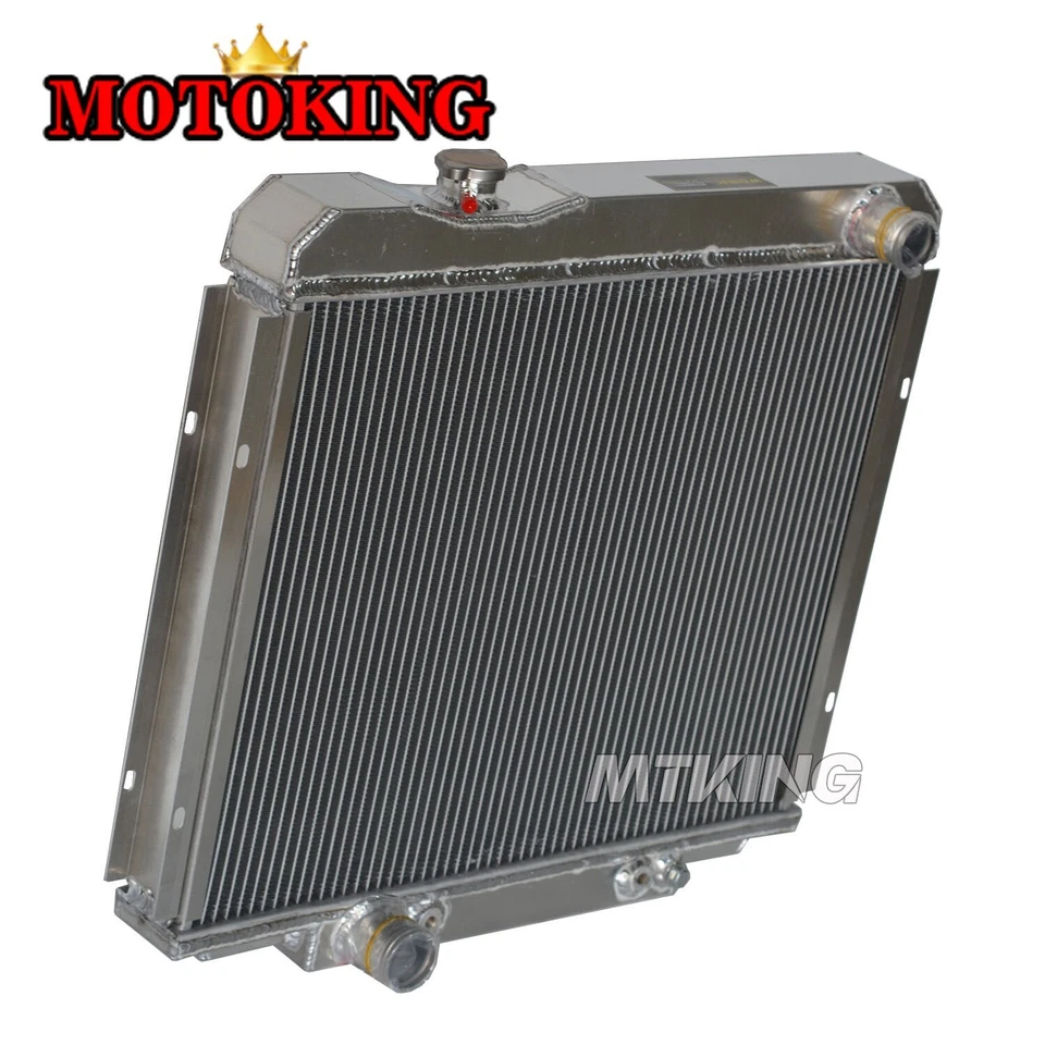 Radiador de aluminio para Ford Galaxie 500 1965 1966/motor Custom 500/ford LTD Foto 2 de 4