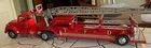 Vintage Tonka 1956 Aerial Ladder Fire Truck Pressed Steel Toy