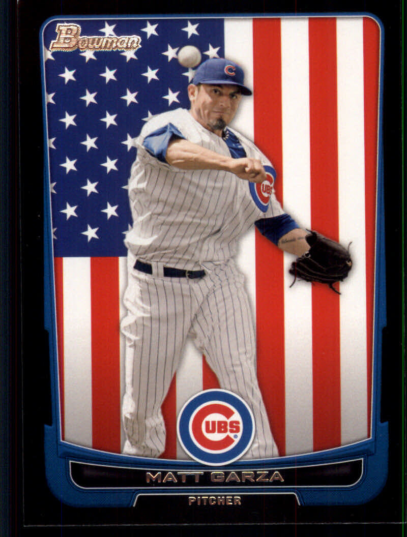 2012 Bowman Baseball "Main Set International" Parallel Cards
