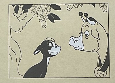 1938 Walt Disneys Ferdinand the Bull Story Paperback Book-Sweet