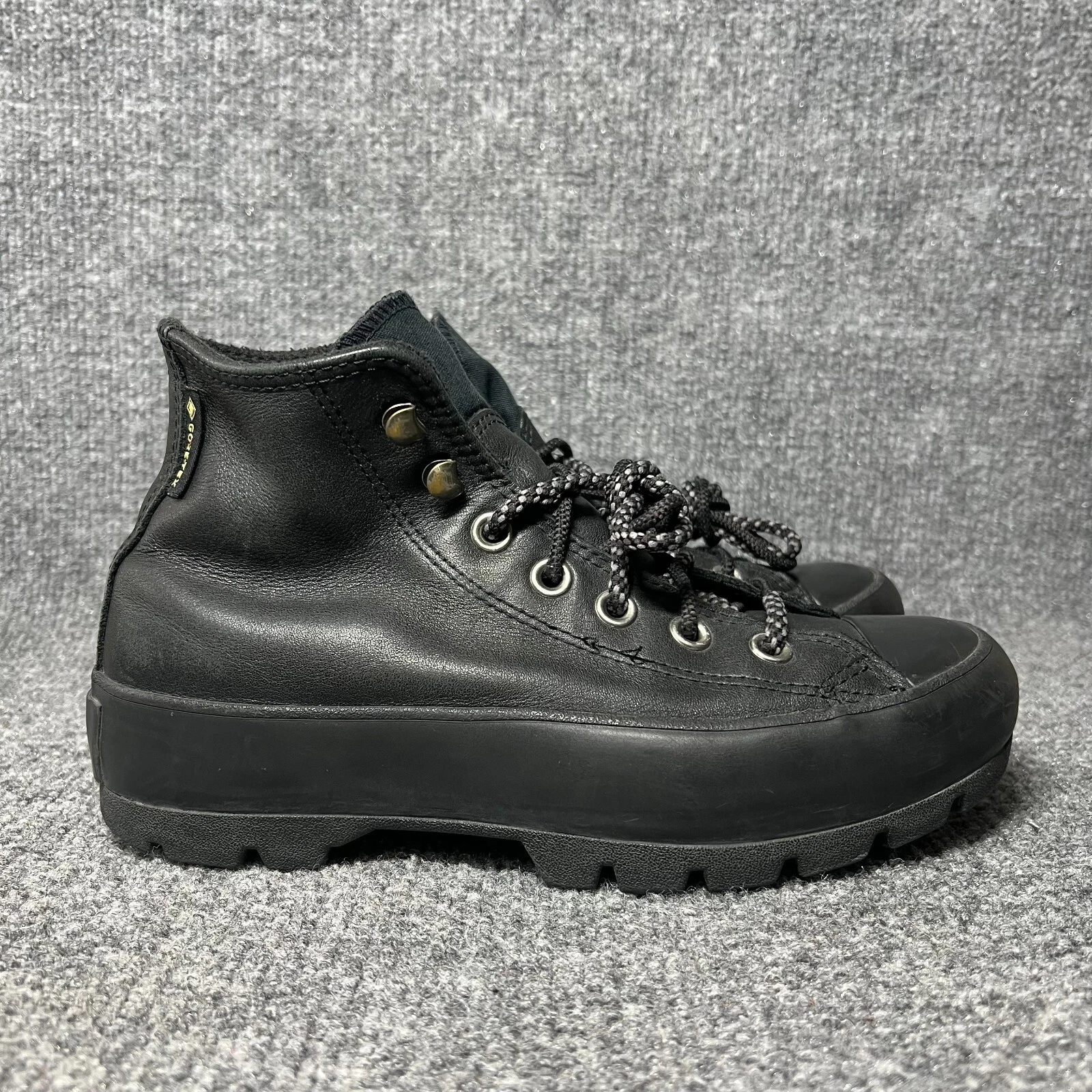 Stivali Converse Gore Tex Chuck Taylor All Star 566155C donna 6 neri in pelle alti