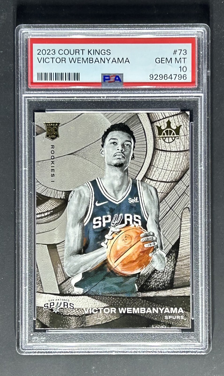 2023 Victor Wembanyama RC Court Kings #73 PSA 10 ? – AINSA, S.A. 