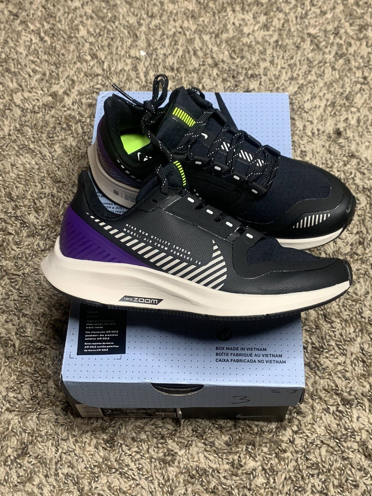 Nike Air Zoom Pegasus 36 Shield (GS 
