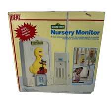 Vintage Sesame Street NURSERY MONITOR by View Master Ideal Big Bird