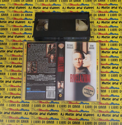 VHS Film ENTHÜLLUNGEN SEX UND MACHT 2000 Michael Douglas Demi Moore (F298)