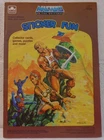 Masters Of The Universe Vintage Golden Sticker Fun Book MOTU New Unused Mattel