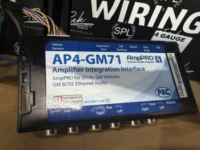 PAC AP4-GM71 AmpPRO Amplifier Integration Interface for GMC & Chevrolet 2019-Up