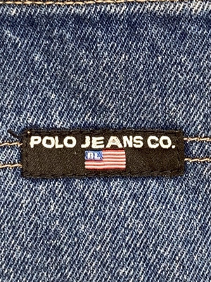 VTG Polo Ralph Lauren Polo Jeans Company Jeans Men's 38x30 Flag Patch Baggy USA