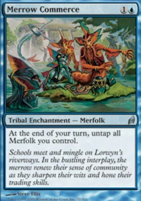 1x Merrow Commerce Heavy Play MTG Magic - Kid Icarus -