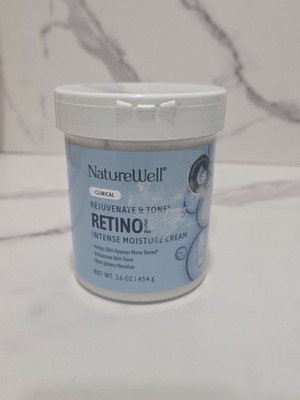 NatureWell Retinol Intense Moisture Cream 16oz. NEW! FREE SHIPPING!