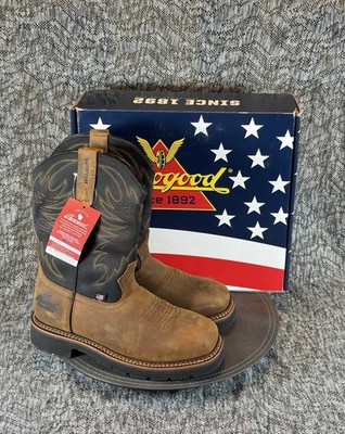 Thorogood American Heritage Square Safety Toe Wellington  display picture 3
