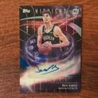 Topps Midnight Stroke of Midnight Autograph Ben Saraf Rookie RC Nets SMR-BS