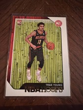 2018-19 Panini NBA Hoops - Trae Young Rookie Card #250 Atlanta Hawks. rookie card picture