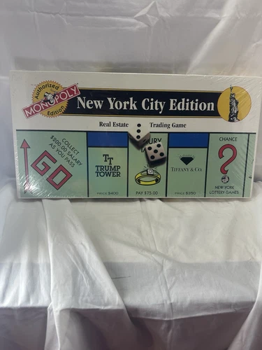 Vintage Monopoly New York City Edition NYC 1996 Board Game Hasbro New